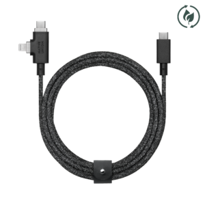 Belt Cable Duo Pro 240W (USB-C to USB-C & Lightning)
