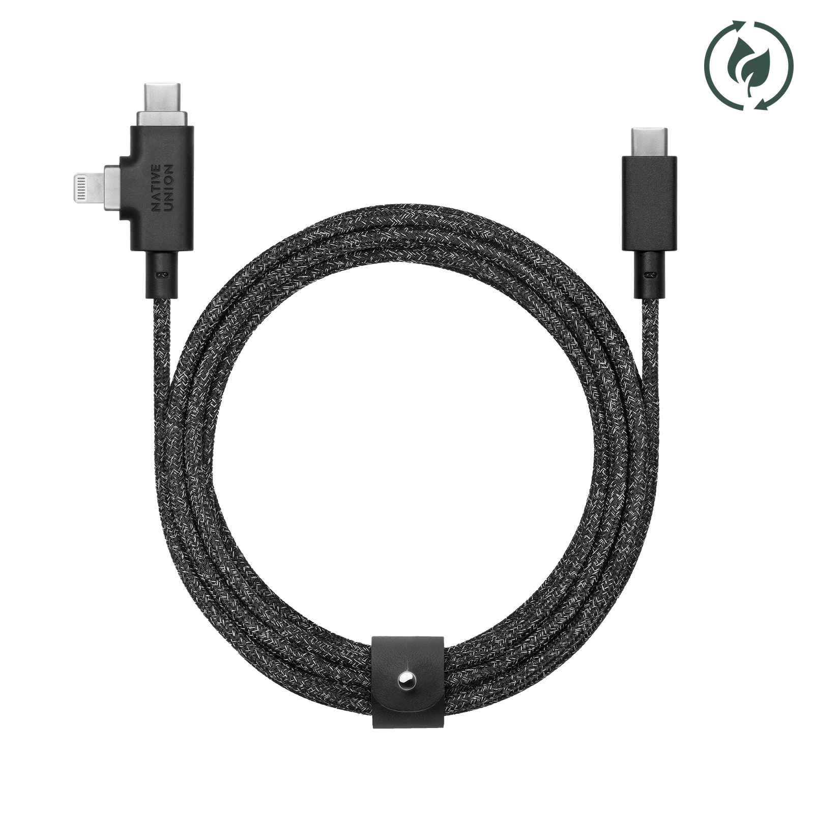 Belt Cable Duo Pro 240W (USB-C to USB-C & Lightning)