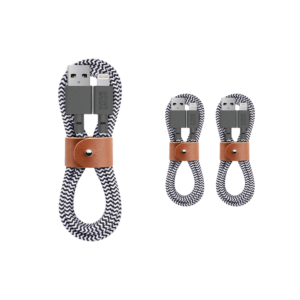 3-Pack Belt Cable (USB A to Lightning)