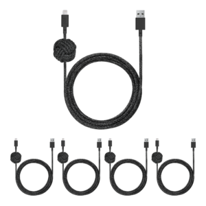 5-Pack Night Cable (USB-A to Lightning)